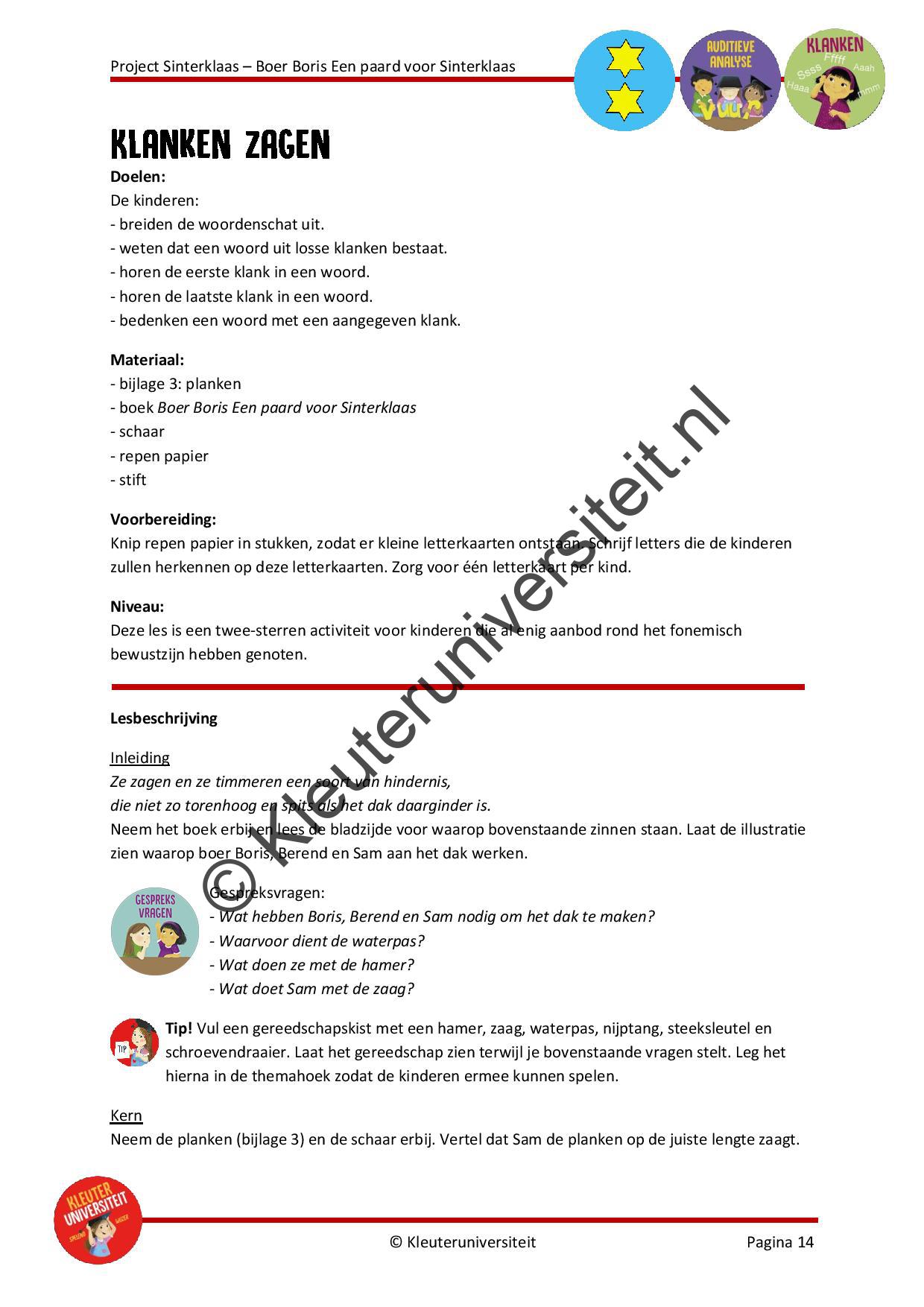 Boer Boris Een Paard Voor Sinterklaas Kleuteruniversiteit