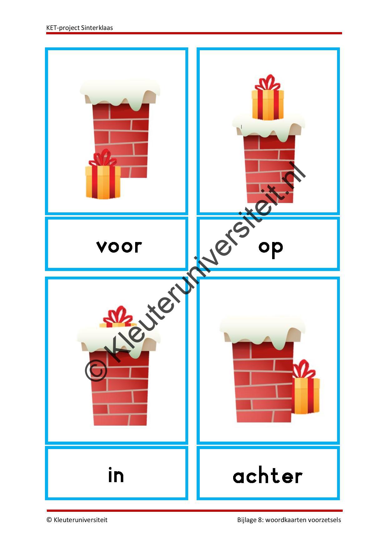 Ket Project Sinterklaas Kleuteruniversiteit